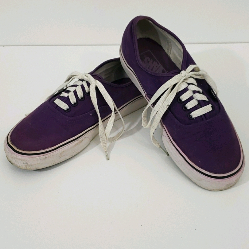 Vans Purple Authentic Mens 7/ Women's 8.5